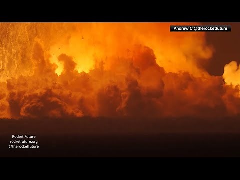 Raw video: SpaceX Starship explodes on the launch pad in South Texas