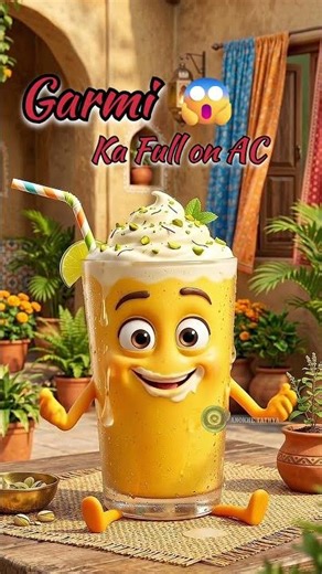 If you drink this in summer then there is no need for AC 😳🥭 | Mango Lassi Benefits #shorts #Mango...
