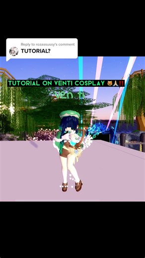 Reply to @rozassussy Venti tutorial‼️ #acid_v4mp #royalehigh #roblox #fyp #venticosplay #genshinimpact #anemoarchon #tutorial #outfittutorial #rh