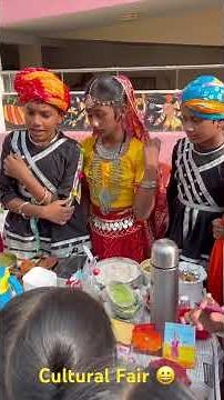 Cultural Fair by Students #school #culture #fair #india #shorts #youtubeshorts