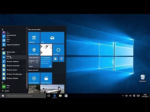 Das Startmenü erkunden | Auszug aus: Windows 10 – Der verständliche Videolernkurs