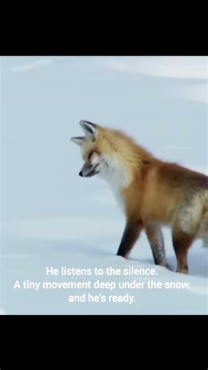 The Clever Hunter: A Fox's Deadly Leap #Wildlife #Nature #Fox