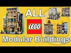 All Lego Modular Buildings (update 2021)