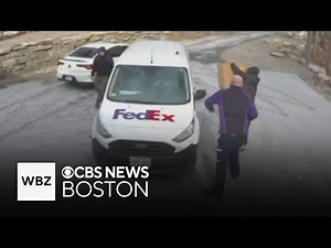 FedEx driver ambushed in Harvard, package stolen
