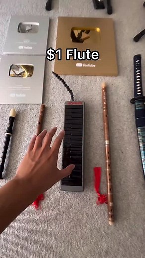 $1 VS $10,000 Flute (Demon Slayer) #flute #demonslayer #tanjiro #rengoku #infinitycastle #dizi | Aylex Thunder