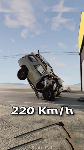 Toyota 4Runner Crash Test Analysis