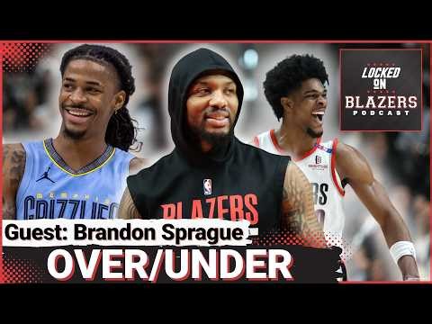 Trail Blazers Over/Under: Damian Lillard & Ja Morant Shared Minutes, Scoot Henderson Dunks and More!