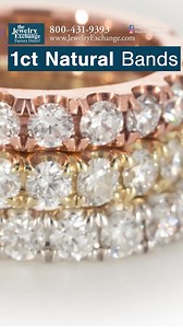 6.9K views · 19 reactions | Shop diamond bands in store or online! #thejewelryexchange #anniversary #love #diamond | The Jewelry Exchange | Facebook