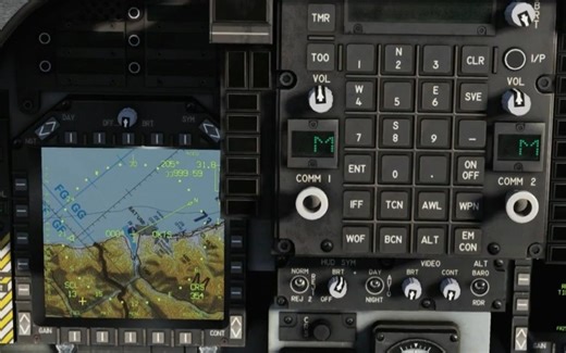 【DCS WORLD】AV8B——导航——添加修改导航点