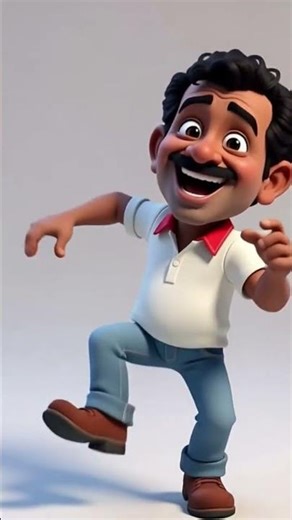 Funny 🤣 dance #3dcartoon #cartoonforkids #funcartoon #indiananimation