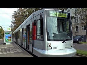 Siemens Type NF8 Tram at Düsseldorf