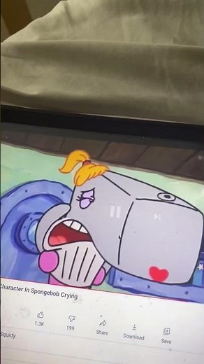 Spongebob Pearl Crying