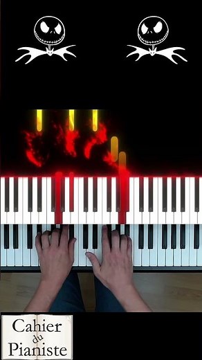 La complainte de Jack - L'étrange Noël de M. Jack #nightmarebeforechristmas #piano #music #film