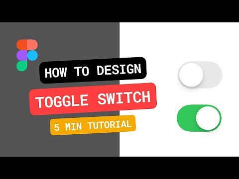 Create interactive toggle switch in Figma