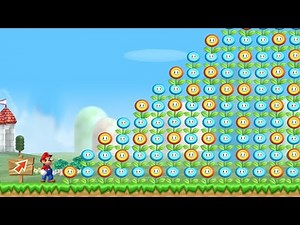 Can Mario Collect 999 Fire Flowers and Ice Flowers in New Super Mario Bros. Wii ?