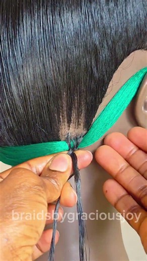 perfect Box Braids Grip Tutorial 👌 #hairtutorial #braids #boxbraids #braidstyles #hairstyleideas