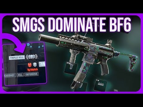 SMGs are the best gun category in Battlefield 6 (SGX - 78 Kills)