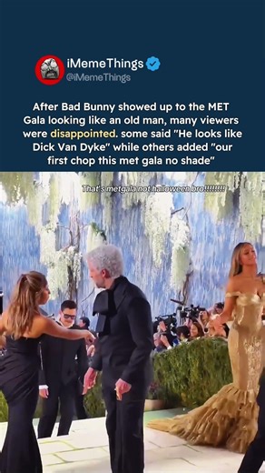 bad bunny transforms into old man for 2026 met gala sparking major backlash #badbunny