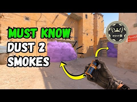 Beginner-friendly CS2 Dust 2 Smokes that'll help you DOMINATE!