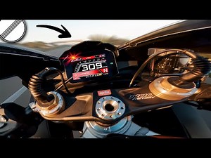 APRILIA RSV4 1100 FACTORY | ACCELERATION + TOP SPEED 🔥 0-300 KM/H - PURE SOUND