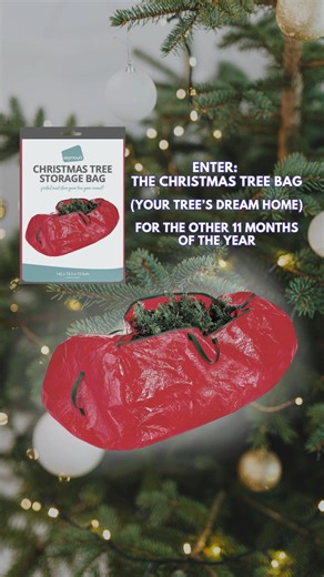 Big tree energy needs big storage. 🙌 The Christmas Tree Bag keeps your festive fave protected, dust-free, and tucked away for the next 11 months. 🎄😉 Order now, pack away later 🛒 https://www.storagebox.co.nz/wardrobe/soft-storage-bags/christmas-tree-bag | Storage Box