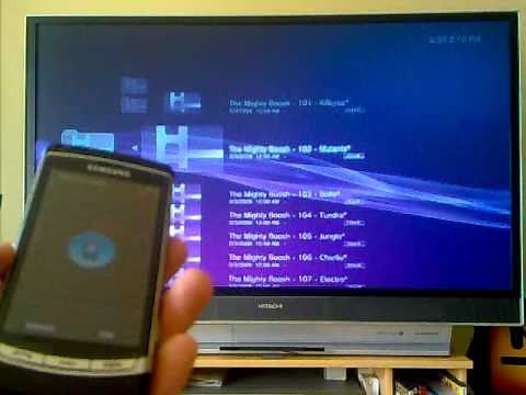 DLNA Video Streaming Test on the Samsung i8910HD