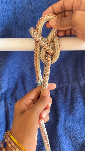 Successful knot!! #camping #campinghacks