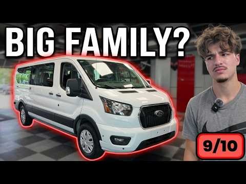 2024 Ford Transit XLT Passenger Van | Planning a BIG Family? 👀😂