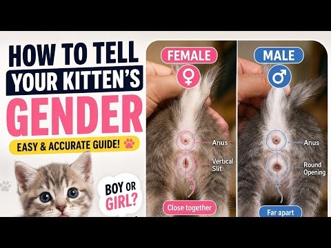 How to Tell if Your Kitten Is Male or Female (Easy Guide)