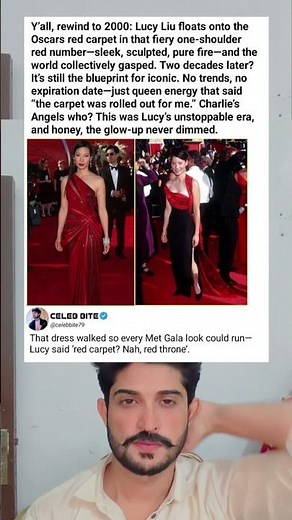 Lucy Liu’s 2000 Red Dress Still Rules the Red Carpet.