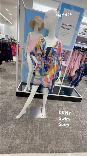 THE PERFECT SWIMSUIT DKNY SWIMWEAR BEACHWEAR SUMMER FASHION MACYS #dkny #swimwear #swimsuit