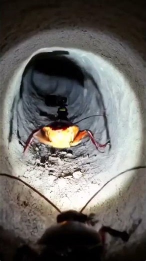 Cockroach Camera Experiment 😱 | Tiny Camera on an Insect #minicamera #experiment #wildlife #shorts