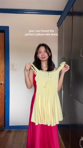 Yellow Mini Dress Outfit Inspiration