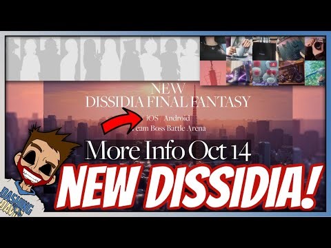 NEW Dissidia Final Fantasy Game Announced! But... It's A Mobile Game...