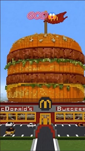 Minecraft TNT MCDONALDS HOUSE BUILD CHALLENGE NOOB vs PRO vs HACKER vs GOD