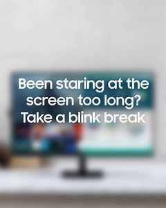 Stop the squint! Give your 👀 a break with our High-Res Monitors: they’re built with adaptive picture and Eye Saver Mode to help keep your eyes primetime. See for yourself: smsng.us/HighResMonitorsFB | Samsung