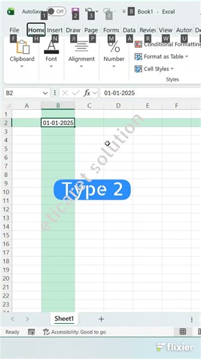 Boss Asked for Date Series? Do This! 😎#excel #exceltricks
