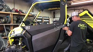 3.2K views · 15 reactions | Install of the Puddle Buster convertible doors . (Two bolts on the bottom hinge not one .) Puddlebuster.com for pricing information | Puddle Buster | Facebook