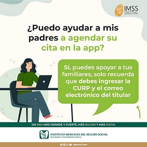 Ayuda a otras personas a utilizar la App #IMSSDigital Los pasos son sencillos, solo se requiere la CURP y correo electrónico del asegurado. 📱 ¡Úsala ya! | IMSS Digital