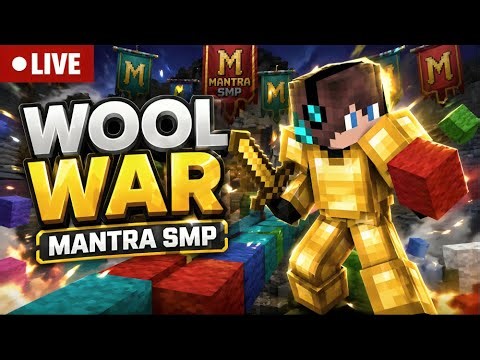 WOOLWAR EVENT LIVESTREAM || DUO WAR CLASH IN MANTRA SMP || #mantrasmp