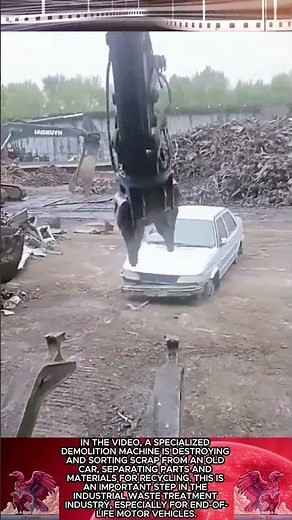 Super Fast Scrap Sorting || Old Car Demolition