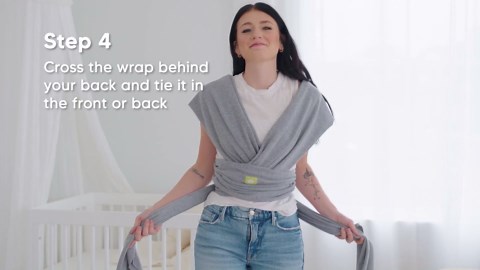 Amazon.com : KeaBabies Baby Wrap Carrier - All in 1 Original Baby Carrier Newborn to Toddler Sling, Easy to Wear, Hands Free Bonding, Lightweight, Breathable Infant Wraps (Trendy Black) : Baby