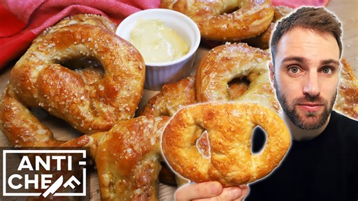 Homemade Giant Soft Pretzels!