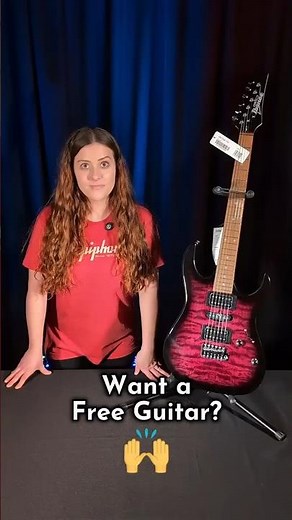 If you need a guitar, now's your chance...