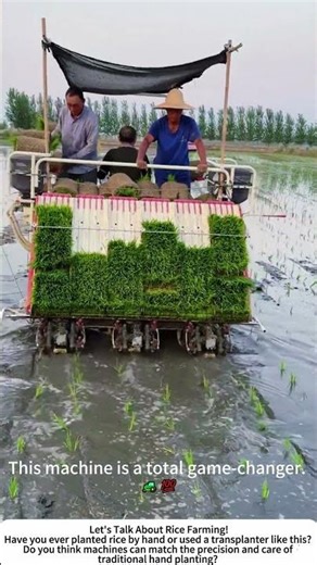 Fully Automatic Rice Transplanter – Effortless Paddy Planting 🌾🚜