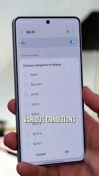Your Samsung device has a super-useful hidden Wi-Fi menu 🤓