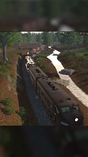 A Even Bigger Train #train #simulation #railroad