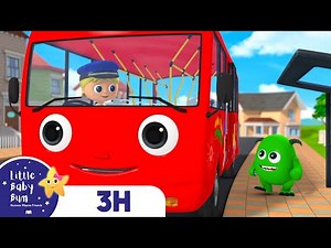Color Bus | Part 2 | Little Baby Bum | 🚌Wheels on the BUS Songs! | 🚌Nursery Rhymes for Kids