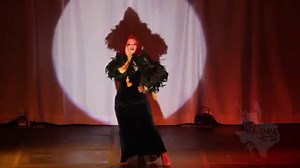 Dottie Dynamo "Crawling the Walls" at The Texas Burlesque Festival 2014