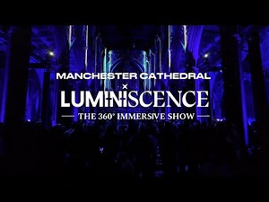 Luminescence light show / Manchester Cathedral 4K Ultra HD,2026